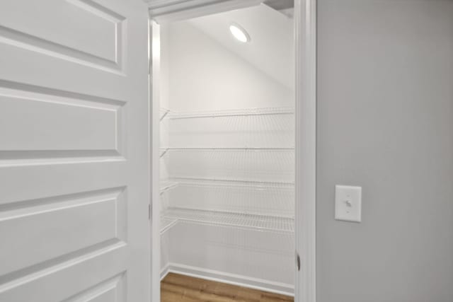 view of closet