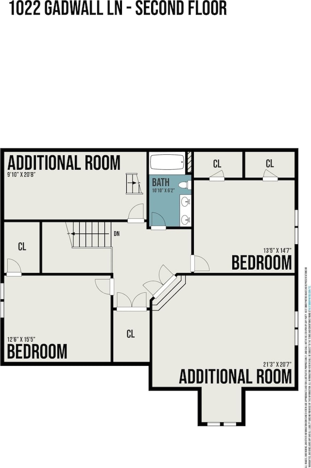 1022 Gadwall Ln, Spring Hill, TN 37174 - room layout