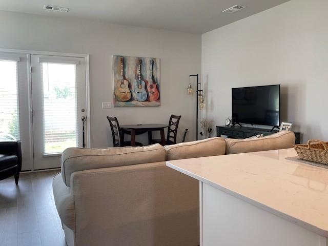 1401 Walker Way, Columbia, TN 38401 - living room featuring wood finished floors