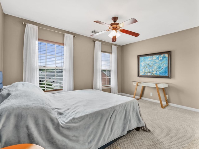 2050 Morrison Ave, Spring Hill, TN 37174 - bedroom with baseboards, carpet, and ceiling fan