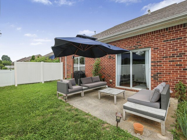 2050 Morrison Ave, Spring Hill, TN 37174 - view of patio featuring an outdoor living space