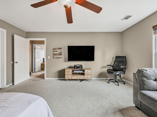 2050 Morrison Ave, Spring Hill, TN 37174 - carpeted bedroom with baseboards and ceiling fan
