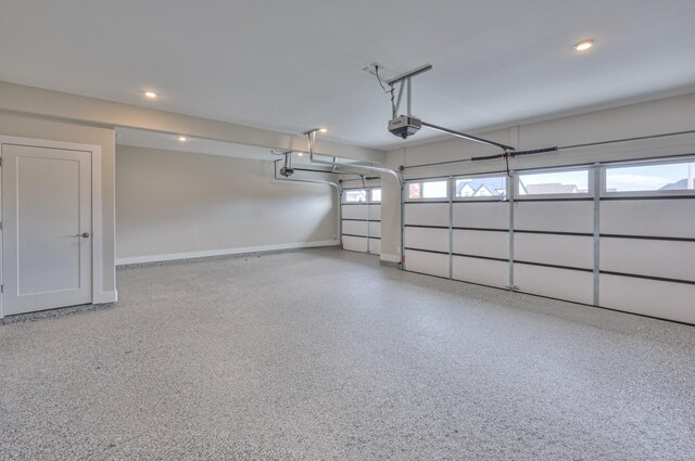 4109 Fargo Ct, Murfreesboro, TN 37127 - garage with a garage door opener, recessed lighting, and baseboards