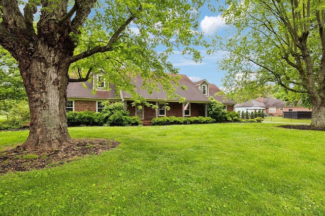 2506 Morgan Rd, Murfreesboro, TN 37129 - new england style home with brick siding and roof with shingles