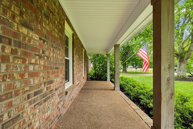 2506 Morgan Rd, Murfreesboro, TN 37129 - view of patio / terrace with a porch