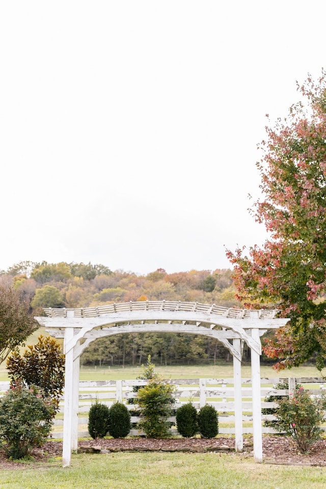 2133 Allisona Rd, Eagleville, TN 37060 - view of property's community with a pergola and fence
