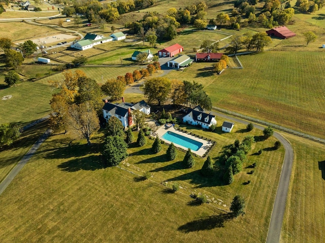 2133 Allisona Rd, Eagleville, TN 37060 - aerial overview of property's location featuring a pool area and rural landscape