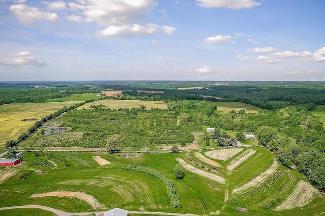 overview of rural landscape