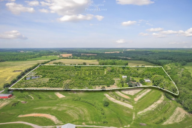 overview of rural landscape