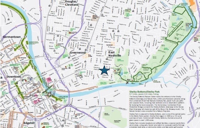 1411B Boscobel St, Nashville, TN 37206 - map / location