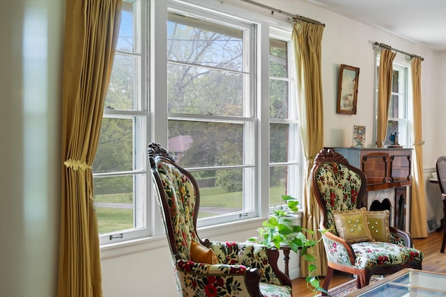 511 Catalina Dr, Nashville, TN 37217 - sitting room featuring plenty of natural light and wood finished floors