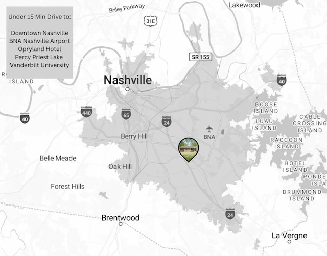 511 Catalina Dr, Nashville, TN 37217 - map / location