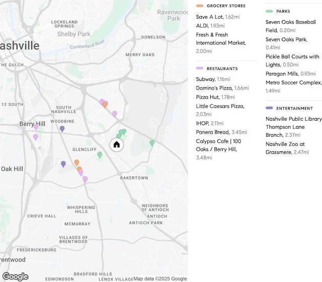 511 Catalina Dr, Nashville, TN 37217 - map / location