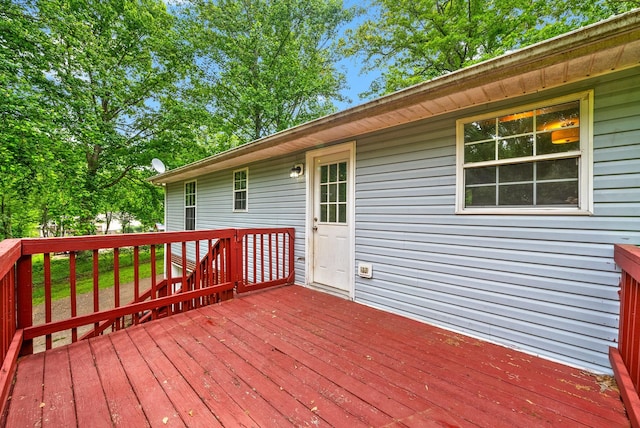 938 Merritt Lewis Ln, Clarksville, TN 37042 - view of wooden terrace