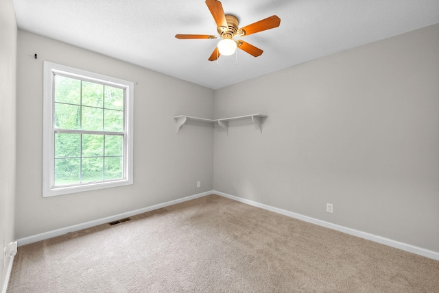938 Merritt Lewis Ln, Clarksville, TN 37042 - carpeted empty room featuring baseboards and ceiling fan
