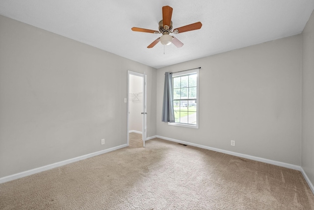 938 Merritt Lewis Ln, Clarksville, TN 37042 - carpeted spare room with ceiling fan and baseboards