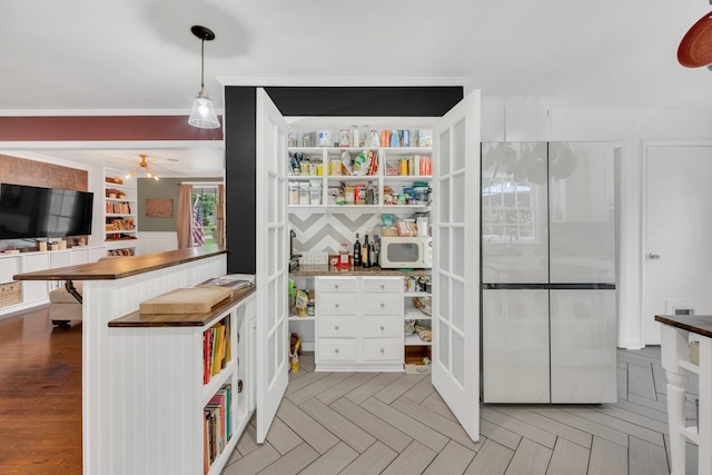 1033 Percy Warner Blvd, Nashville, TN 37205 - storage area with french doors