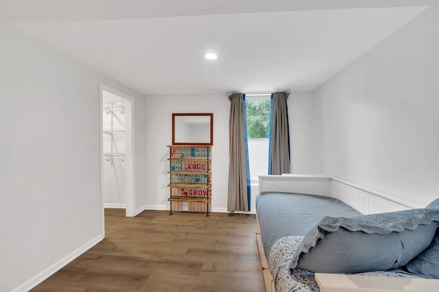 1033 Percy Warner Blvd, Nashville, TN 37205 - bedroom featuring wood finished floors, baseboards, and recessed lighting