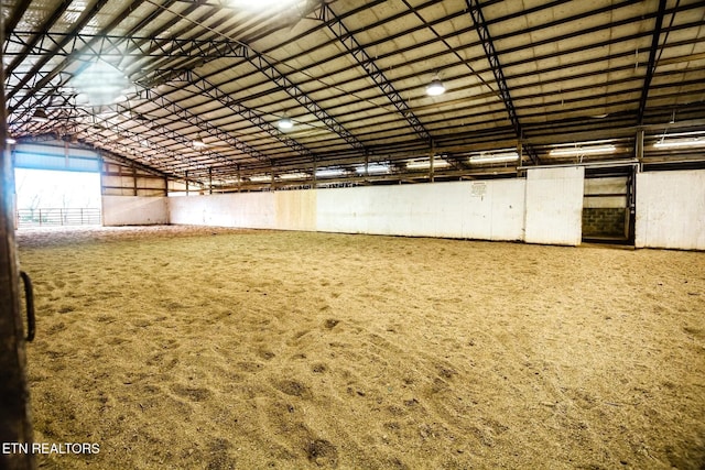 view of horse area