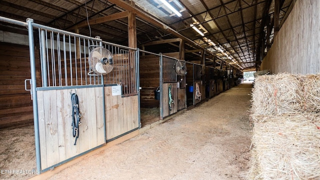 view of stable