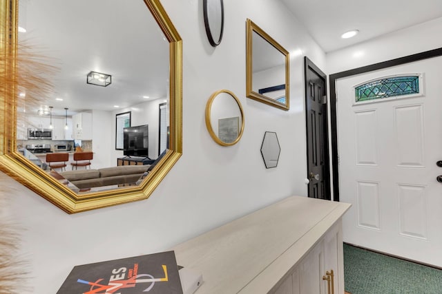 view of foyer