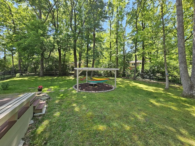 view of yard