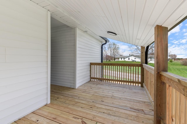 400 Log Wall Rd, Dickson, TN 37055 - view of wooden terrace