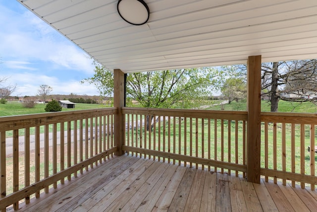 400 Log Wall Rd, Dickson, TN 37055 - deck with a yard