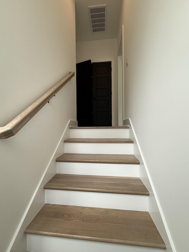 view of stairs