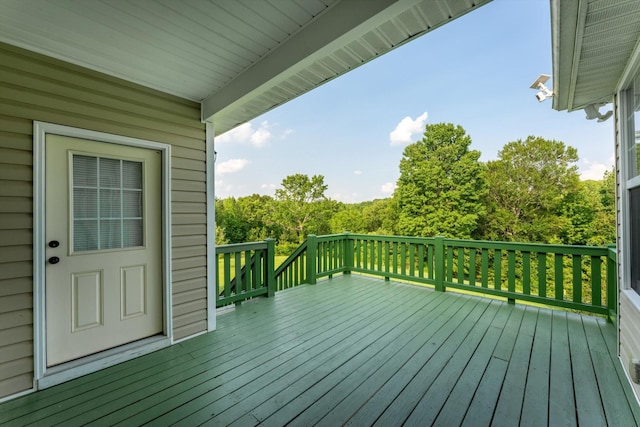 3337 Tarsus Rd, Palmyra, TN 37142 - view of wooden deck