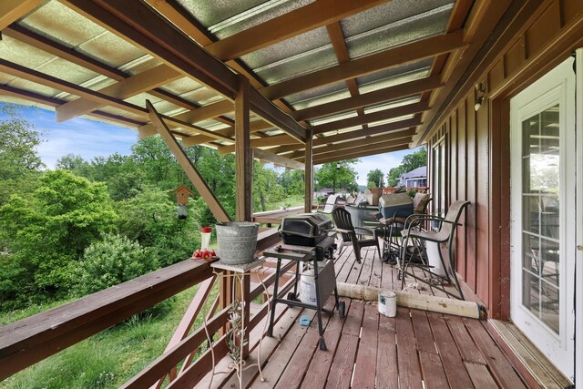1023 Pine Valley Rd, Kingston Springs, TN 37082 - view of deck