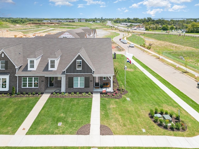 aerial view of property and surrounding area