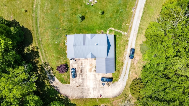 aerial view of property and surrounding area
