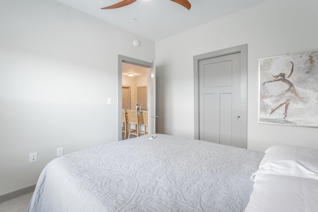 782 Riverfront Pkwy Unit 216, Chattanooga, TN 37402 - bedroom featuring ceiling fan