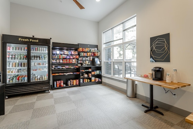 782 Riverfront Pkwy Unit 216, Chattanooga, TN 37402 - misc room with baseboards and ceiling fan