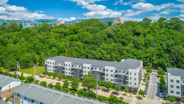 782 Riverfront Pkwy Unit 216, Chattanooga, TN 37402 - drone / aerial view of a forest