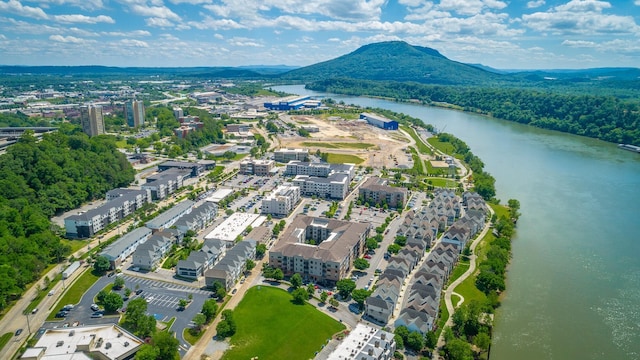 782 Riverfront Pkwy Unit 216, Chattanooga, TN 37402 - bird's eye view of a water and mountain view