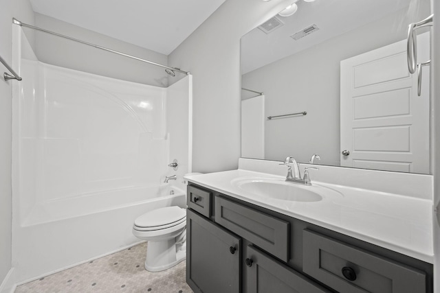 1132 General Marshall Ct, Murfreesboro, TN 37129 - full bathroom with toilet, shower / bath combination, and vanity