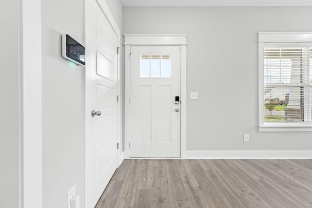 1132 General Marshall Ct, Murfreesboro, TN 37129 - entryway featuring wood finished floors and baseboards