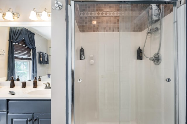 101 Wolverine Trl, La Vergne, TN 37086 - full bath featuring a shower stall and vanity