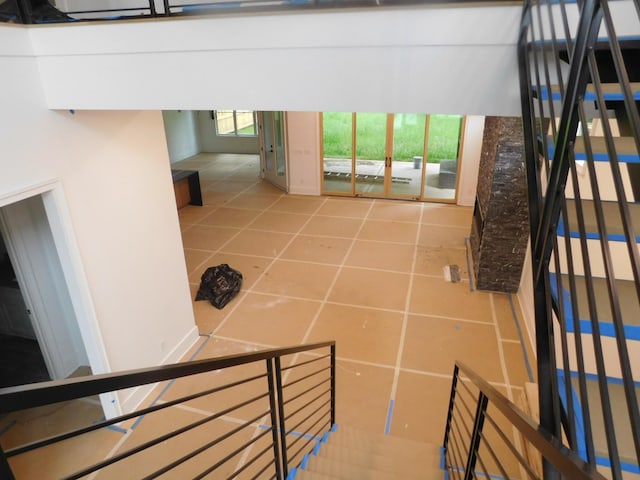 4026B Lealand Ln, Nashville, TN 37204 - stairs with tile patterned flooring