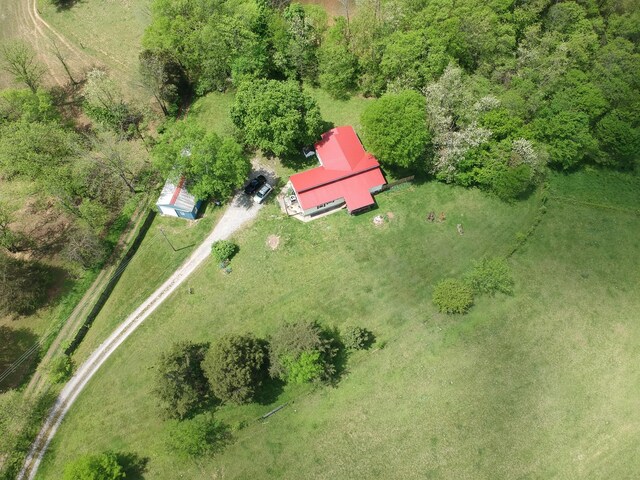 170 School House Ln, Castalian Springs, TN 37031 - aerial view of property and surrounding area