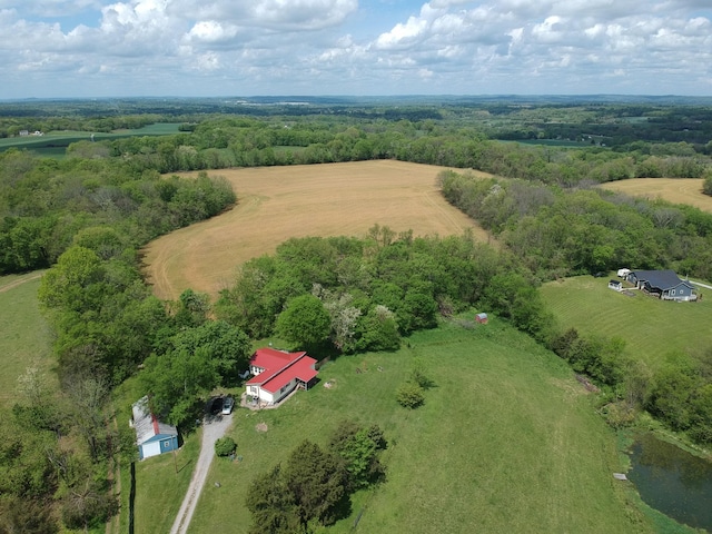 170 School House Ln, Castalian Springs, TN 37031 - overview of rural landscape