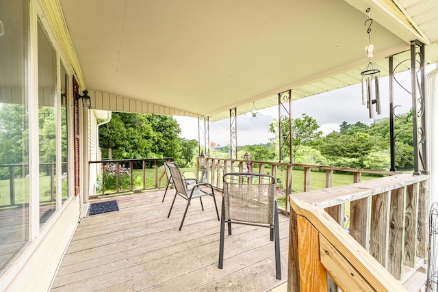 170 School House Ln, Castalian Springs, TN 37031 - view of wooden deck