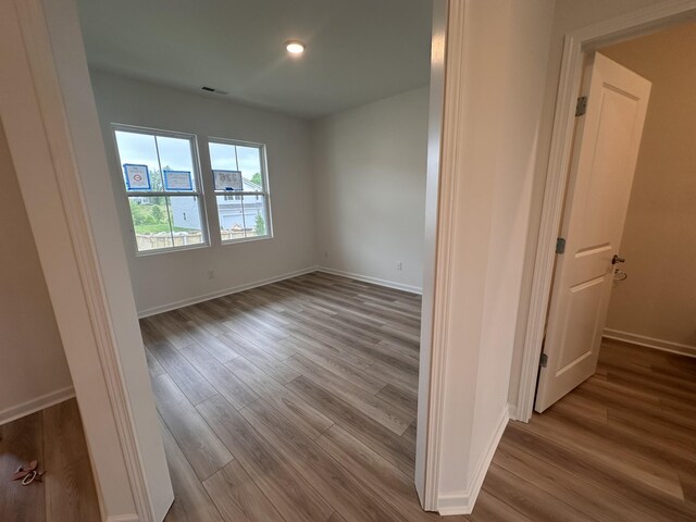 3292 Barrel Oak Pass, Columbia, TN 38401 - empty room featuring wood finished floors, baseboards, and recessed lighting