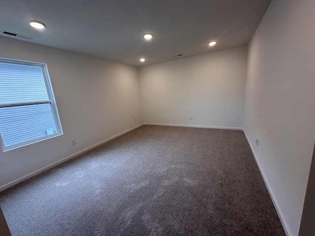 3292 Barrel Oak Pass, Columbia, TN 38401 - spare room featuring carpet flooring, recessed lighting, and baseboards
