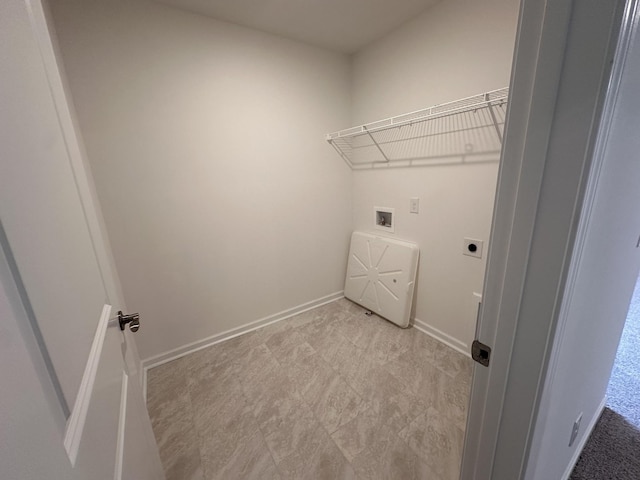 3292 Barrel Oak Pass, Columbia, TN 38401 - washroom featuring washer hookup, hookup for an electric dryer, and baseboards