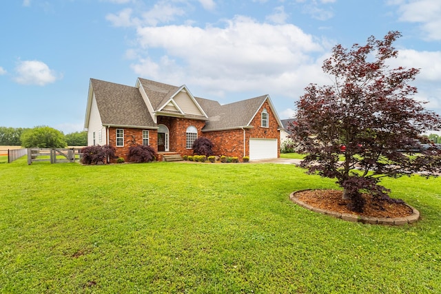203 Abbigael Dr, Portland, TN 37148 - view of front of home with brick siding, driveway, and roof with shingles
