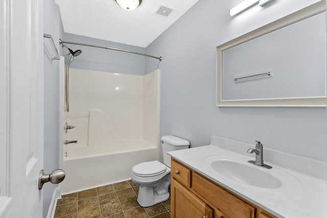 203 Abbigael Dr, Portland, TN 37148 - bathroom featuring toilet, vanity, and bathing tub / shower combination