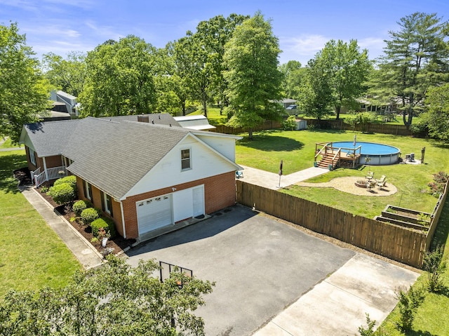 500 Twelve Oaks Rd, Tullahoma, TN 37388 - view from above of property